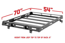 Load image into Gallery viewer, Roof Rack | Black Series Lights | Jeep Wrangler JL 4WD (2018-2023) Rough Country