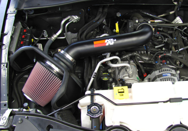 K&N 10-11 Jeep Liberty 3.7L V6 High Flow Performance Intake Kit K&N Engineering
