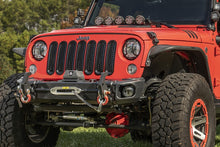 Load image into Gallery viewer, Rugged Ridge 07-18 Jeep Wrangler JK Arcus Front Bumper Set w/Tray &amp; Hooks Rugged Ridge