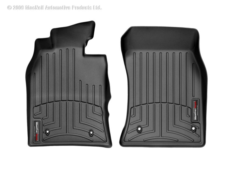 WeatherTech 02-06 Mini Cooper Front FloorLiner - Black WeatherTech