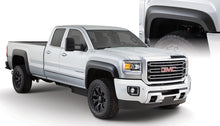 Load image into Gallery viewer, Bushwacker 15-18 GMC Sierra 2500 HD Extend-A-Fender Style Flares 4pc 78.8/97.6in Bed - Black Bushwacker