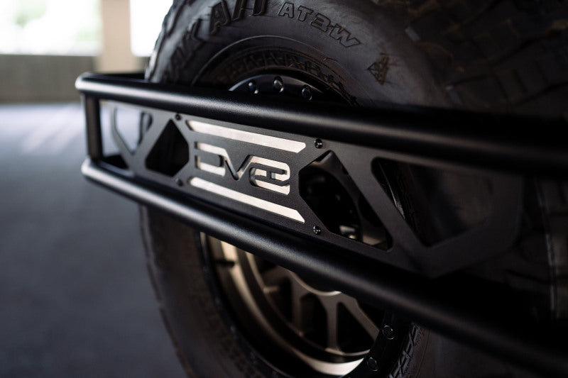 DV8 Offroad 21-23 Ford Bronco Spare Tire Guard & Accessory Mount DV8 Offroad