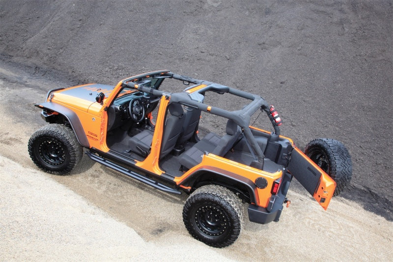 BedRug 07-16 Jeep JK Unlimited 4Dr Front 4pc BedTred Floor Kit (Incl Heat Shields) BedRug