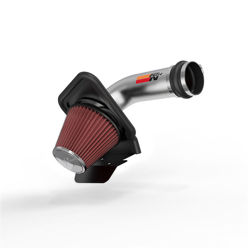 K&N 11 Ford Taurus SHO 3.5L V6 Silver Typhoon Cold Air Intake K&N Engineering