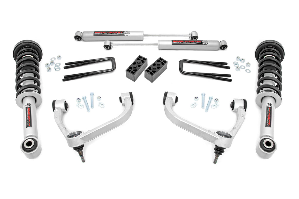 3 Inch Lift Kit | N3 Struts | Ford F-150 4WD (2009-2013) Rough Country