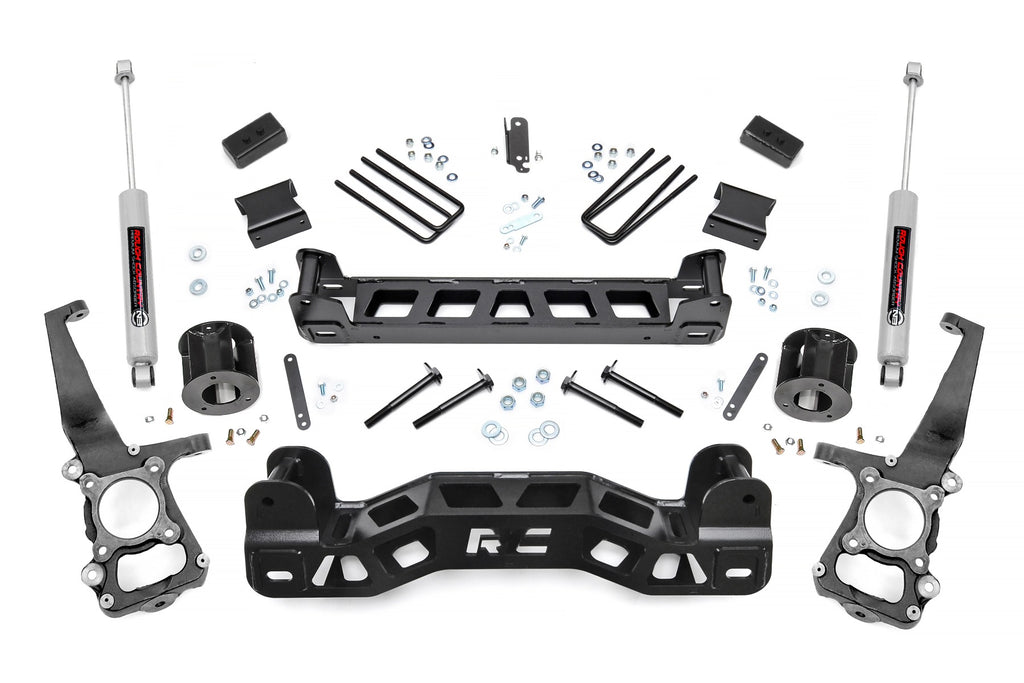 4 Inch Lift Kit | Ford F-150 2WD (2011-2014) Rough Country