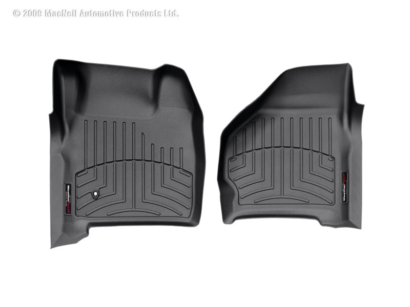 WeatherTech 99-07 Ford F250 Super Duty Crew Front FloorLiner - Black WeatherTech