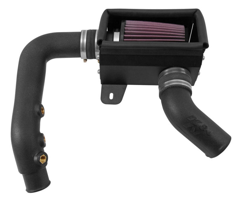 K&N 13-14 Fiat 500 Abarth L4 1.4L Turbo Aircharger Perf Intake Kit K&N Engineering