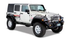 Load image into Gallery viewer, Bushwacker 07-18 Jeep Wrangler Unlimited Max Pocket Style Flares 2pc Extended Coverage - Black Bushwacker