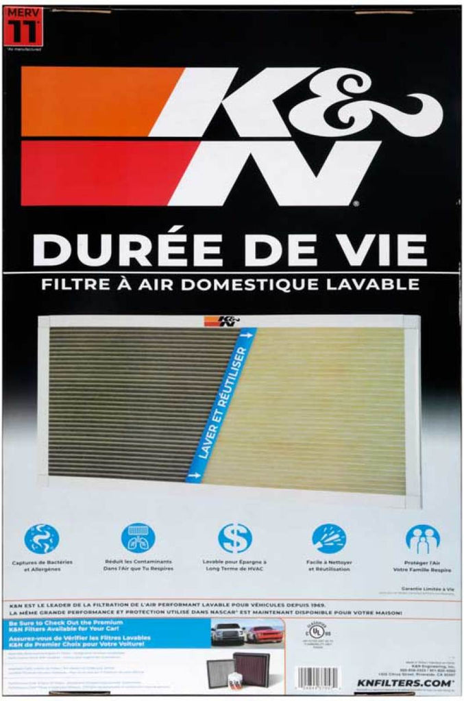 K&N HVAC Filter - 18 x 30 x 1 K&N Engineering