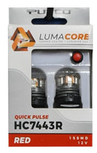 Load image into Gallery viewer, Putco LumaCore 7443 Red - Pair (x3 Strobe w/ Bright Stop) Putco