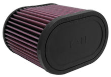 Load image into Gallery viewer, K&amp;N Universal Oval Clamp-On Air Filter 2-3/4in Flange 6-1/4in Length 4in Width 5in Height K&amp;N Engineering
