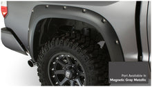 Load image into Gallery viewer, Bushwacker 16-18 Toyota Tundra Fleetside Pocket Style Flares 4pc - Magnetic Grey Bushwacker