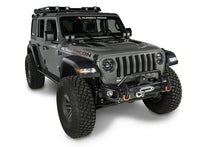 Load image into Gallery viewer, Rugged Ridge Arcus Front Bumper Tube Overrider Black 18-20 Jeep Wrangler JL Rugged Ridge