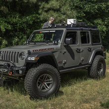 Load image into Gallery viewer, Rugged Ridge Roof Rack with Basket 18-20 Jeep Wrangler JL 4Dr Hardtops Rugged Ridge