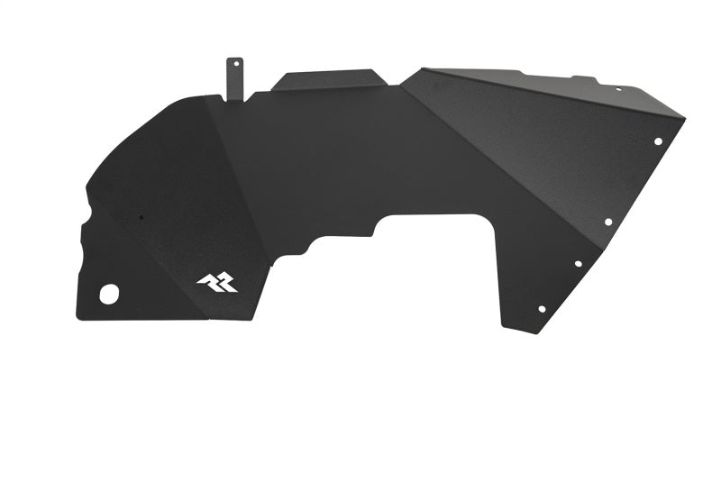 Rugged Ridge Inner Fender Liners Frnt Aluminum Black 18-20 Jeep Wrangler JL Rugged Ridge