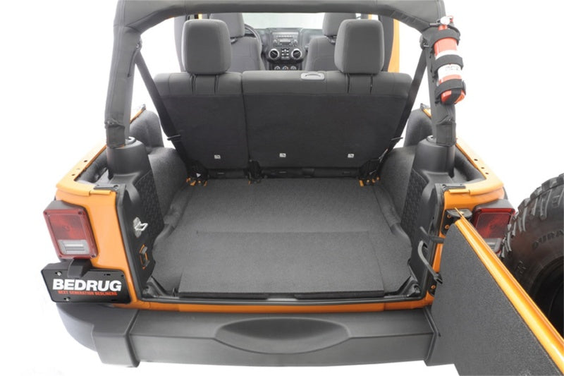BedRug 11-16 Jeep JK 2Dr Rear 5pc BedTred Cargo Kit (Incl Tailgate & Tub Liner) BedRug