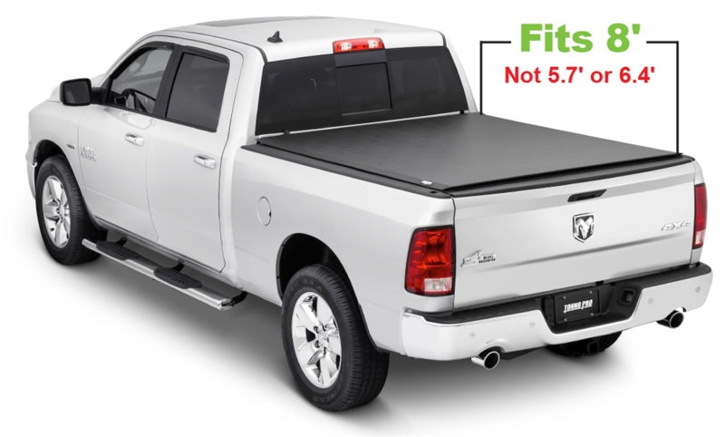 Tonno Pro 09-19 Dodge RAM 1500 8ft Fleetside Lo-Roll Tonneau Cover Tonno Pro
