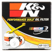 Load image into Gallery viewer, K&amp;N 3.74inch / 2.98 OD Performance Gold Oil Filter K&amp;N Engineering