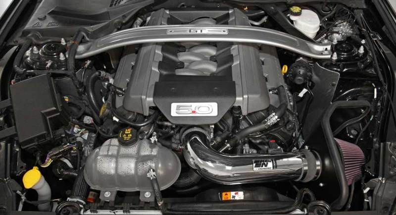 K&N 2015 Ford Mustang GT 5.0L V8 Typhoon Intake Kit K&N Engineering