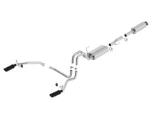 Load image into Gallery viewer, Borla 11-14 Ford F-150 5.0L Stainless Steel S-Type Catback Exhaust - 4in Tips Single Split Rear Exit Borla