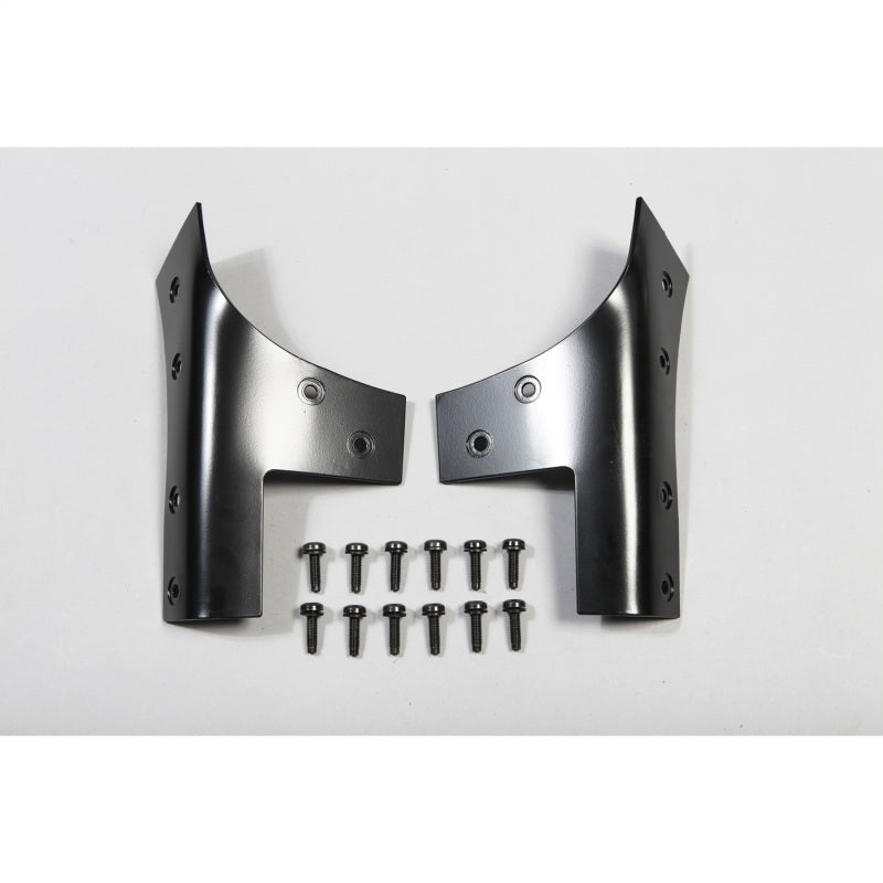 Rugged Ridge 07-18 Jeep Wrangler JK Black Windshield Hinges Rugged Ridge