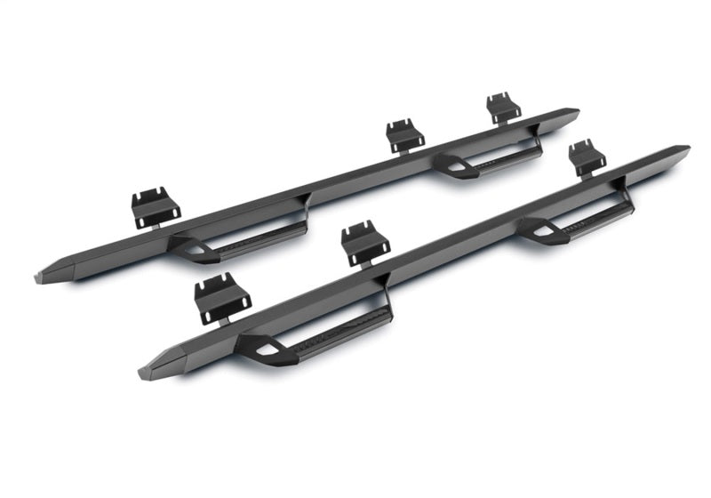 N-Fab Predator Pro Step System 05-18 Toyota Tacoma Double Cab All Beds Gas - Tex. Black N-Fab