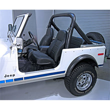Load image into Gallery viewer, Rugged Ridge High-Back Front Seat Non-Recline Black Denim 76-02 CJ&amp; Rugged Ridge