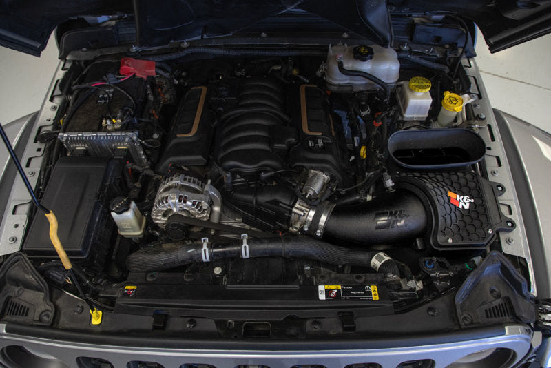 K&N 21-22 Jeep Wrangler JL V8-6.4L Aircharger Performance Intake K&N Engineering