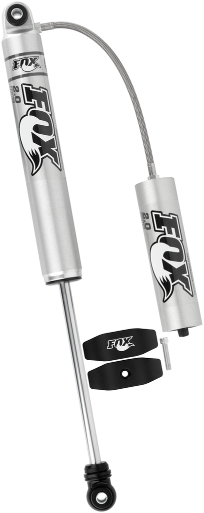 Fox 2.0 Performance Series 10.1in. Smooth Body R/R Shock Aluminum / Std Travel / Eyelet Ends - Black FOX
