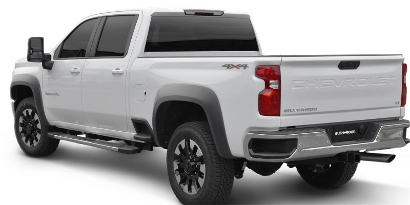 Bushwacker 2020 Chevrolet Silverado 2500/3500 Extend-A-Fender Style Flares 4pc - Black Bushwacker