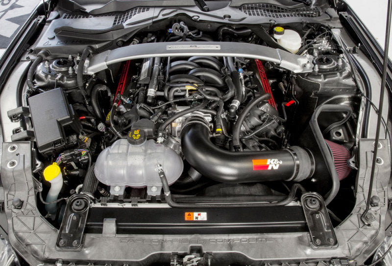K&N 2016-2017 Ford Mustang Shelby 5.2L V8 Typhoon Cold Air Intake System K&N Engineering