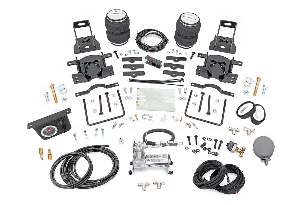Air Spring Kit w/compressor | Ford F-250/F-350 Super Duty (05-16) Rough Country