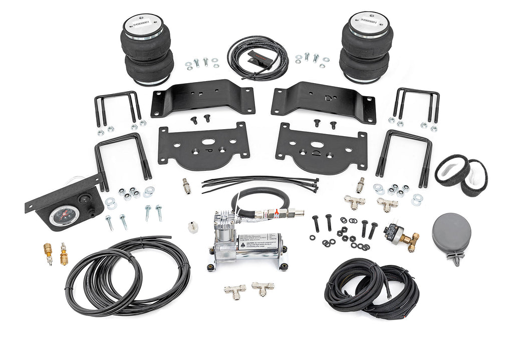 Air Spring Kit w/compressor | 0-6" Lifts | Toyota Tundra (07-21) Rough Country