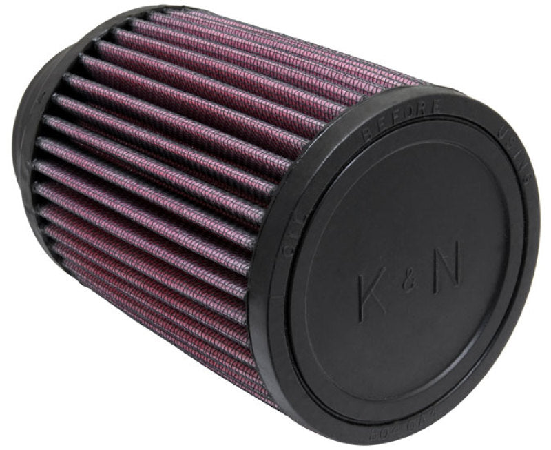 K&N Filter Universal Rubber Filter 2 3/4 inch 10 Degree Flange 4 inch OD 5 inch Height K&N Engineering