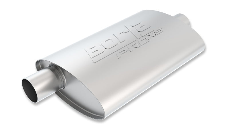 Borla Universal 2.25in Inlet/Outlet Oval Center/Offset 14in x 4in x 9.5in ProXS Muffler Borla