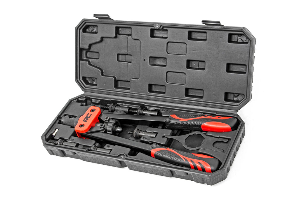 Nutsert Toolkit - 10 Piece System W/Quick Change Mandrel Set Rough Country