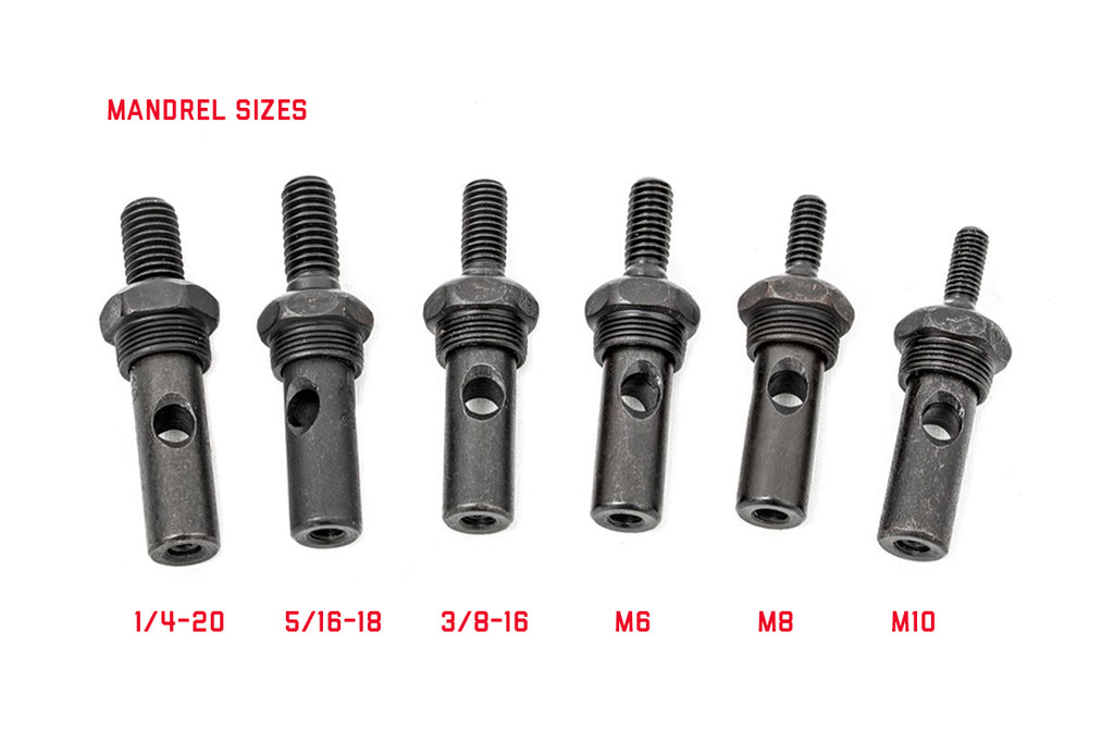 Nutsert Toolkit - 10 Piece System W/Quick Change Mandrel Set Rough Country