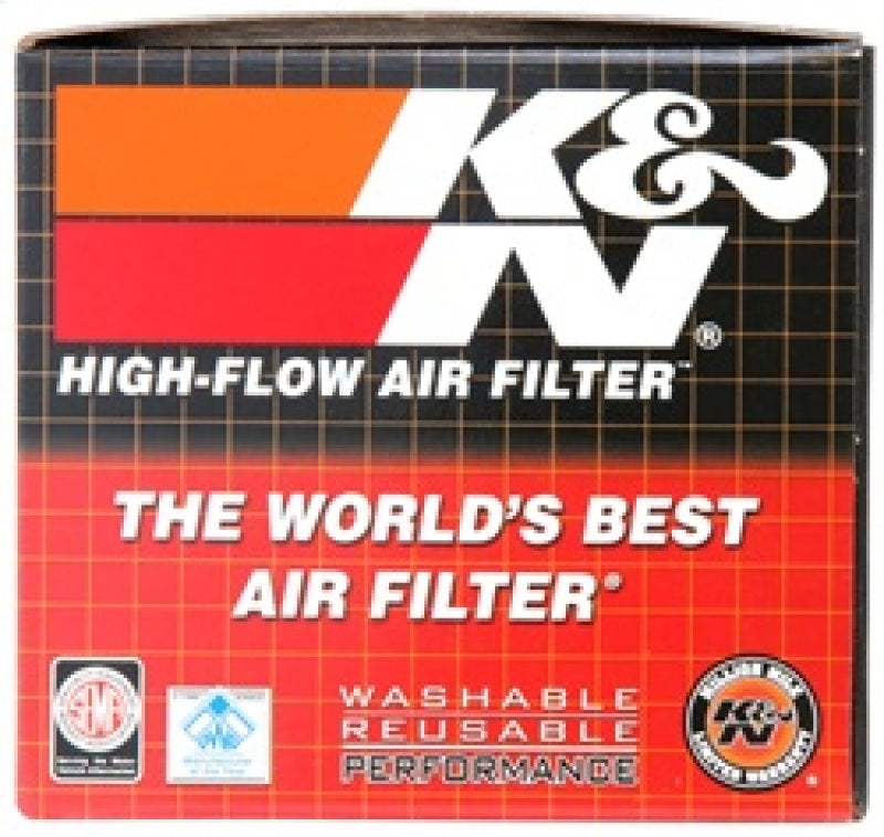 K&N Universal Chrome Filter 2.25 Inch Flange / 3.5 Inch Base / 2 Inch Top / 4 Inch Height K&N Engineering