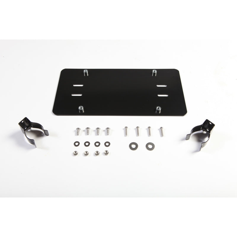 Rugged Ridge License Plate Mounting Bracket for Roller Fairlead Rugged Ridge
