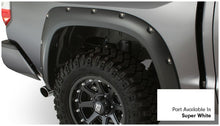Load image into Gallery viewer, Bushwacker 16-18 Toyota Tundra Fleetside Pocket Style Flares 4pc 66.7/78.7/97.6in Bed - Super White Bushwacker