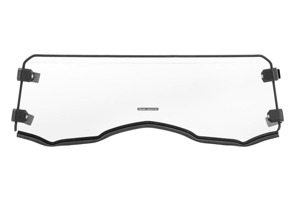 Half Windshield | Scratch Resistant | Can-Am Commander 1000 Rough Country