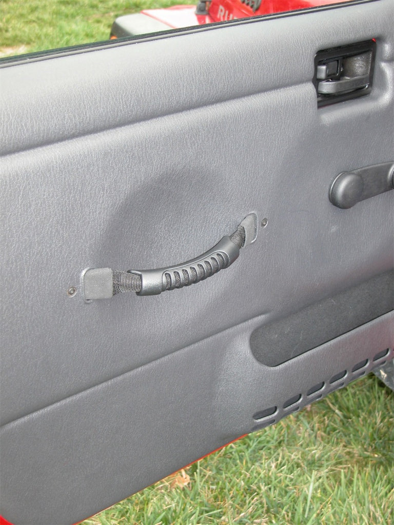 Rugged Ridge Door Pull Straps Black 97-06 Jeep Wrangler Rugged Ridge