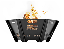 Load image into Gallery viewer, Overland Collapsible Fire Pit w/Carry Bag Rough Country