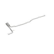 Load image into Gallery viewer, MagnaFlow Cat Back, SS, 2.5in, Street, Single Straight Pass. Polished 4in Tip, 2015 Ford Fusion 2.5L Magnaflow