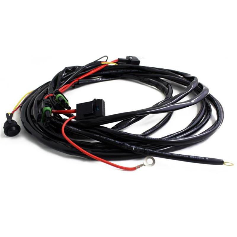 Baja Designs OnX6/S8/XL Pro/Sport Wire Harness (2 Light Max) Baja Designs