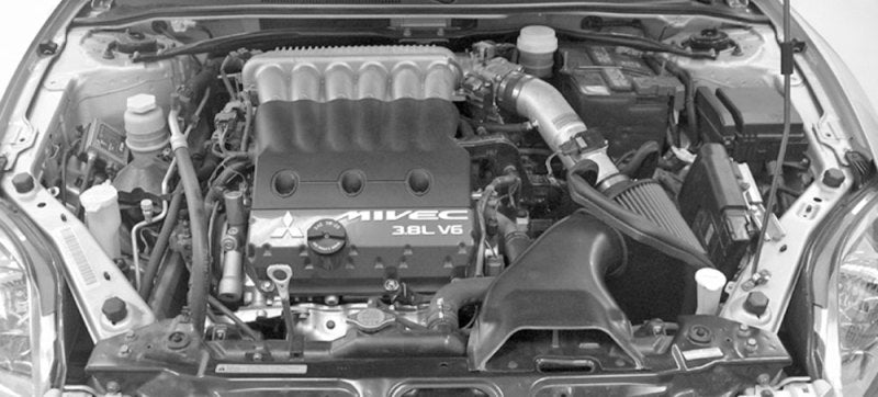 K&N 06 Eclipse GT 3.8L V6 Red Typhoon Short Ram Intake K&N Engineering