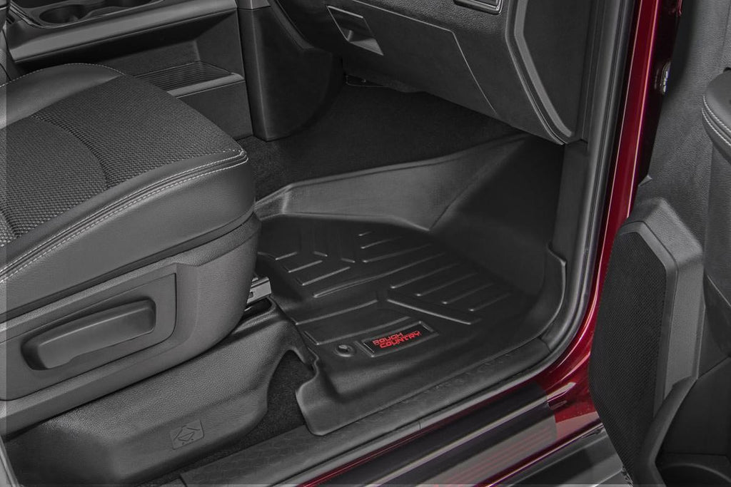 Floor Mats | Front | Crew/Mega Cab | Ram 1500/2500/3500 (12-18 & Classic) Rough Country