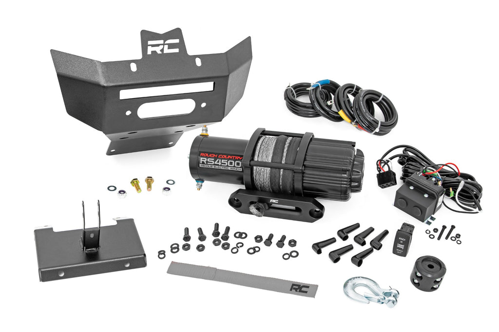Winch Bumper | 4500-Lb Winch | Synthetic Rope | Can-Am Renegade Rough Country