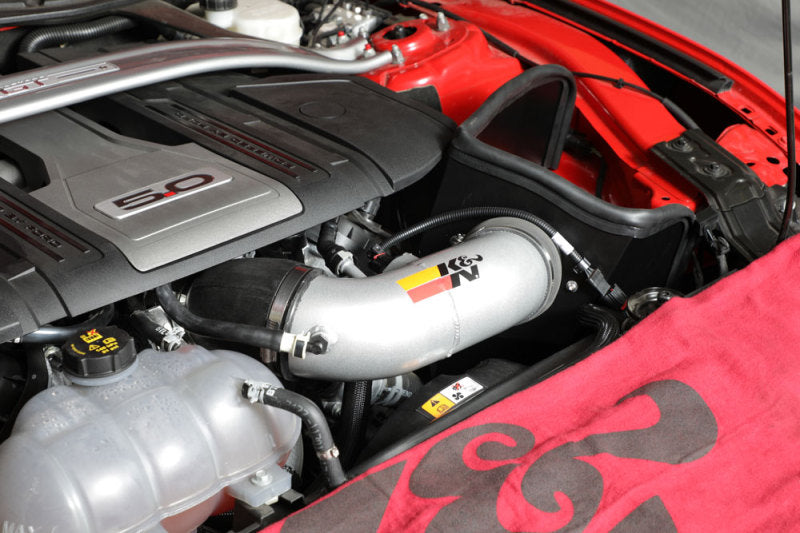 K&N 2018 Ford Mustang GT V8 5.0L F/I Typhoon Air Intake K&N Engineering